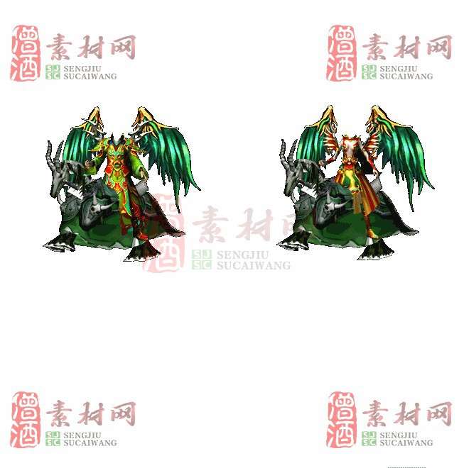 免费一体时装素材20240603B：11-1