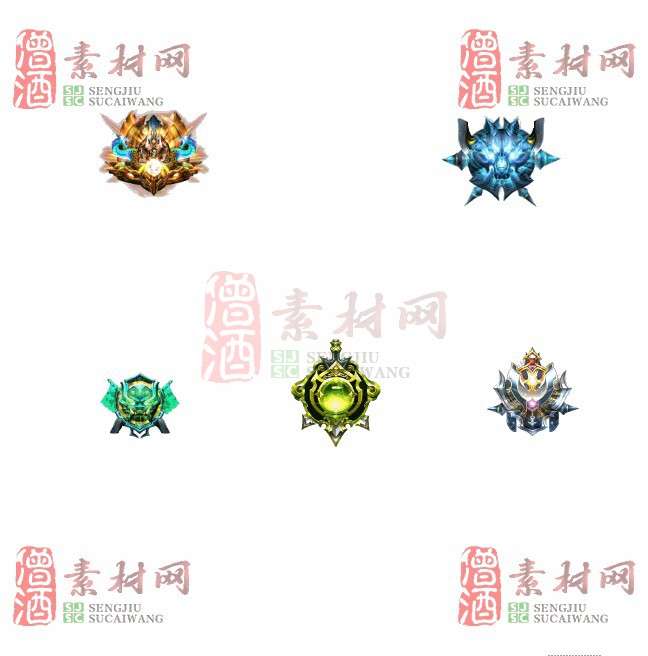 免费法宝盾牌素材20240605A：4-1