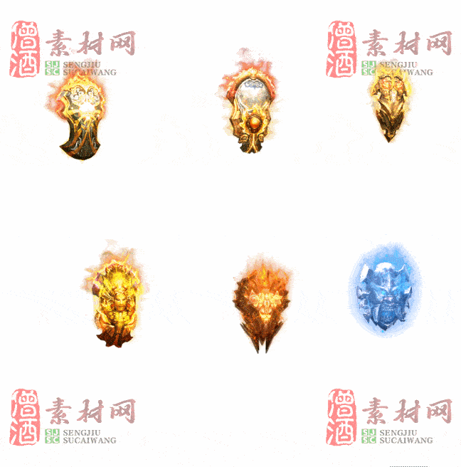 免费法宝盾牌素材20240605A：5-2
