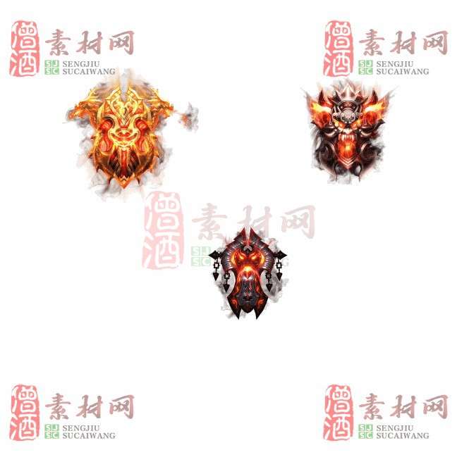 免费法宝盾牌素材20240605A：8-1