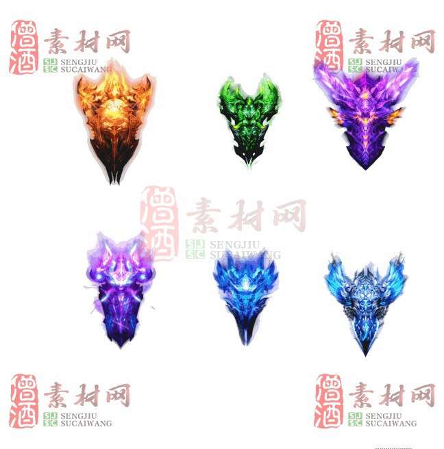 免费法宝盾牌素材20240605A：9-1