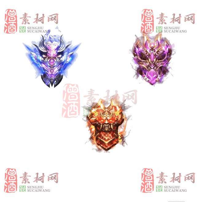 免费法宝盾牌素材20240605A：10-1