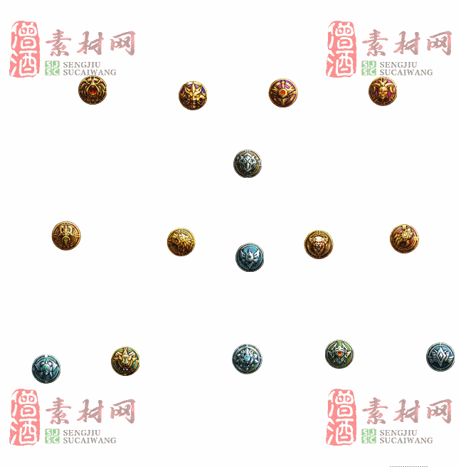 免费法宝盾牌素材20240605A：11-2
