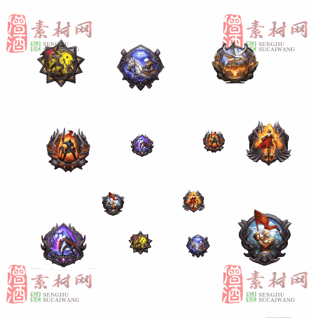 免费法宝盾牌素材20240605A：13-2