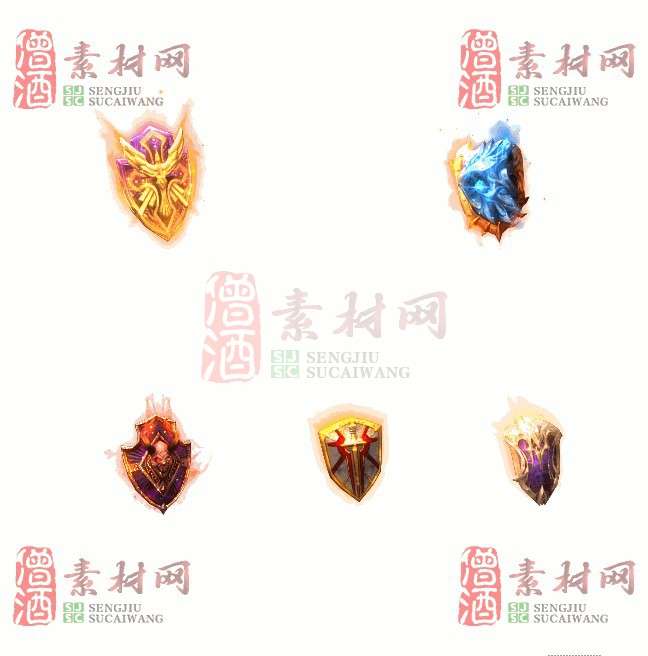 免费法宝盾牌素材20240605A：23-1