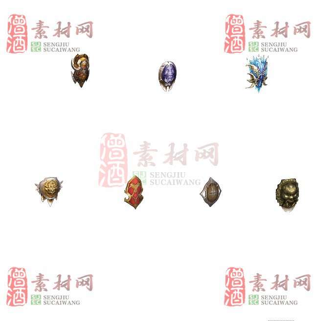 免费法宝盾牌素材20240605A：29-1