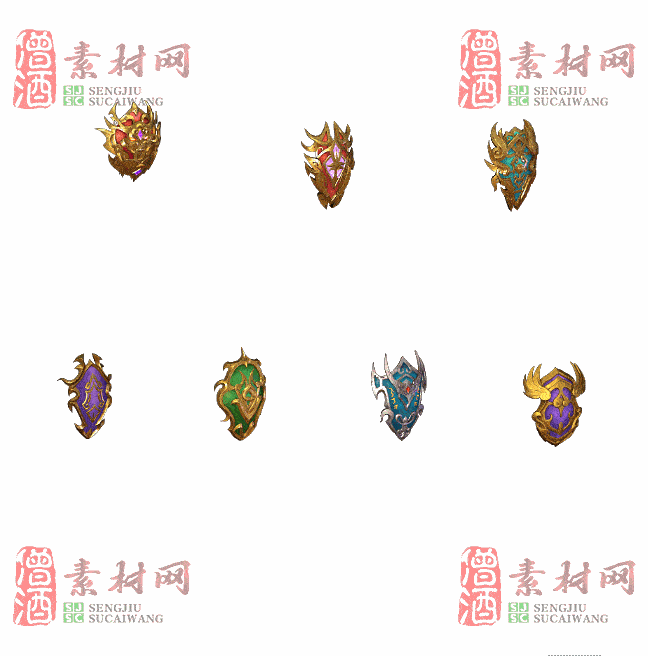 免费法宝盾牌素材20240605A：31-2