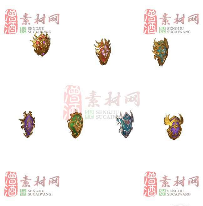 免费法宝盾牌素材20240605A：31-1
