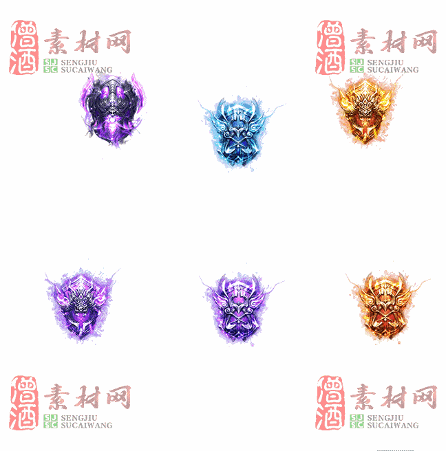 免费法宝盾牌素材20240605A：36-2