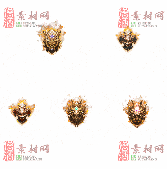 免费法宝盾牌素材20240605A：38-2