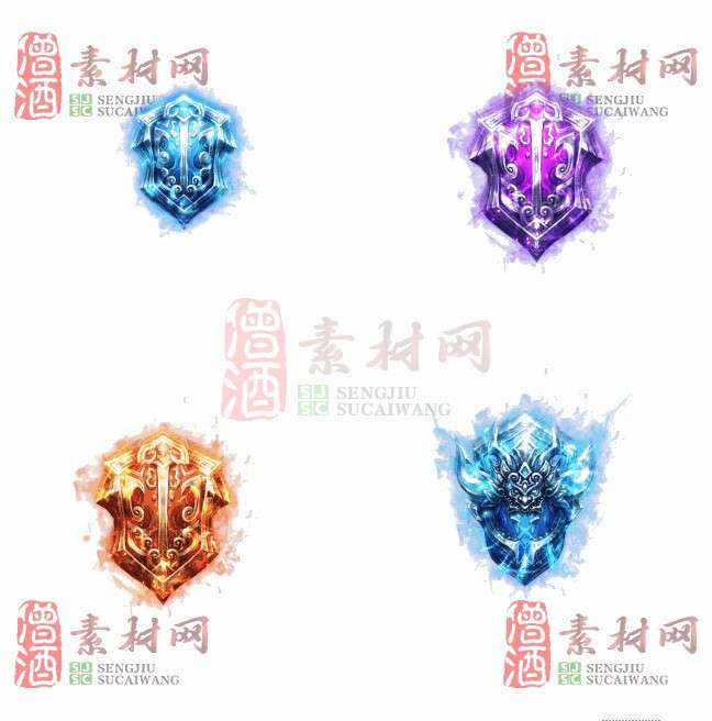免费法宝盾牌素材20240605A：47-1