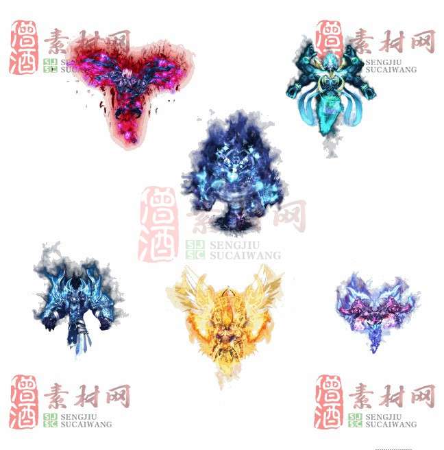 免费法宝盾牌素材20240605A：48-1