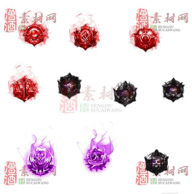 免费法宝盾牌素材20240605A：52-1