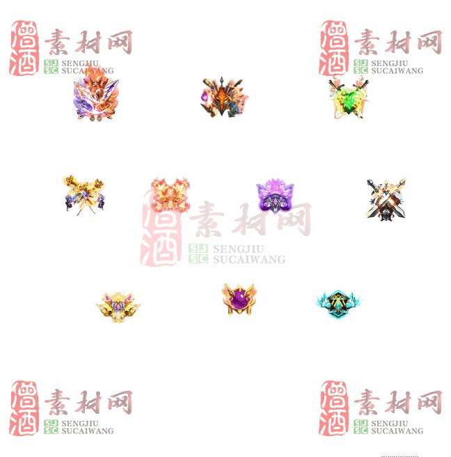 免费法宝盾牌素材20240605A：56-1