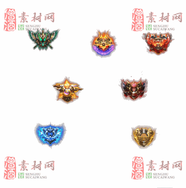 免费法宝盾牌素材20240605A：59-2