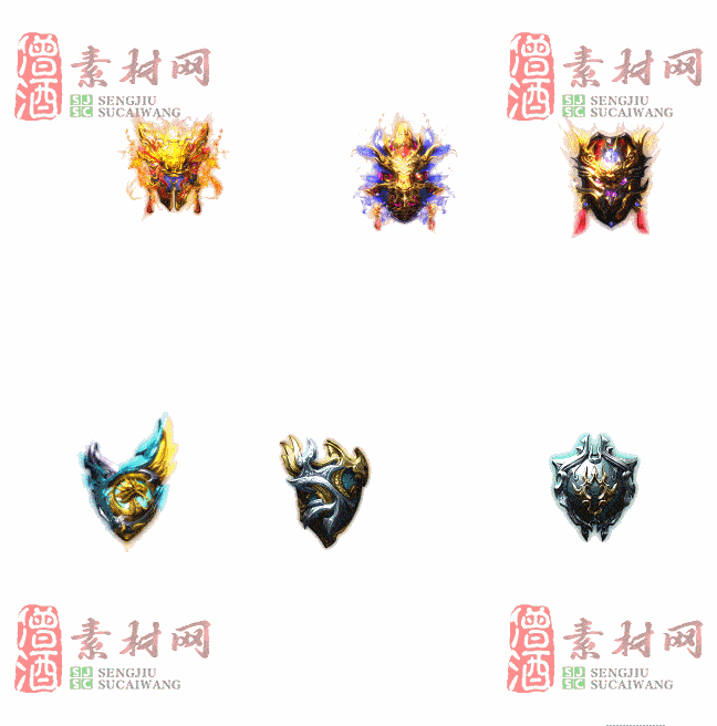 免费法宝盾牌素材20240605A：69-2