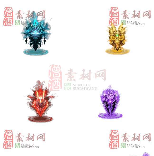 免费法宝盾牌素材20240605A：81-1
