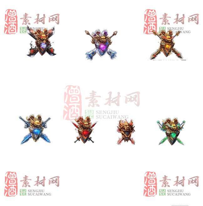 免费法宝盾牌素材20240605A：83-1