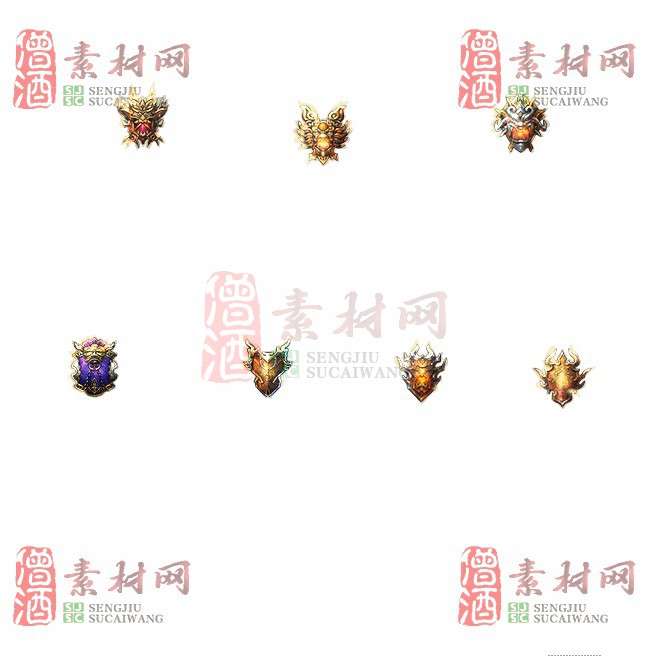 免费法宝盾牌素材20240605A：85-1