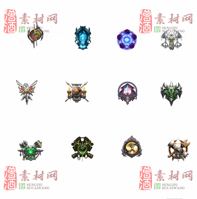 免费盾牌素材20240606A：2-2