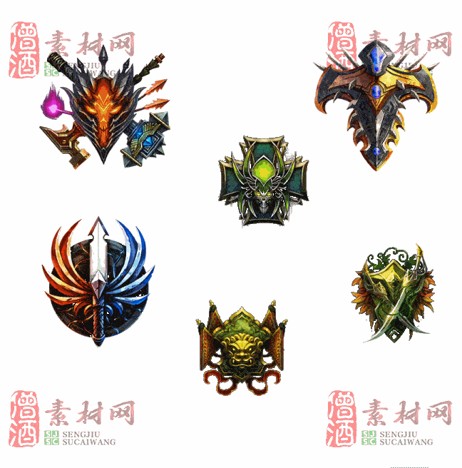 免费盾牌素材20240606A：4-2