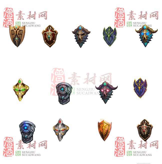 免费盾牌素材20240606A：7-1