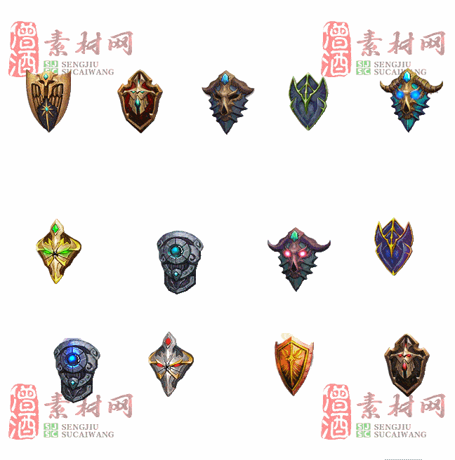 免费盾牌素材20240606A：7-2