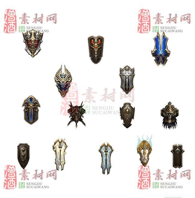 免费盾牌素材20240606A：13-1
