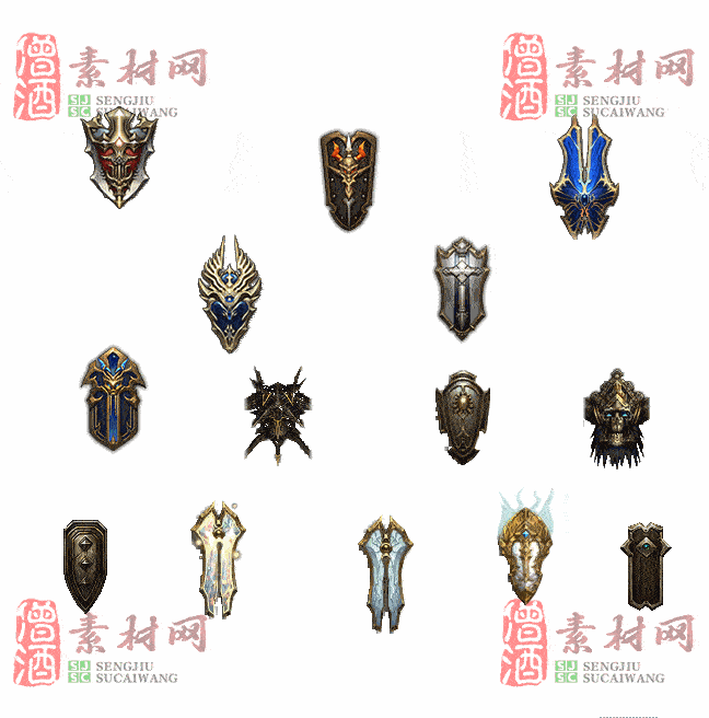 免费盾牌素材20240606A：13-2