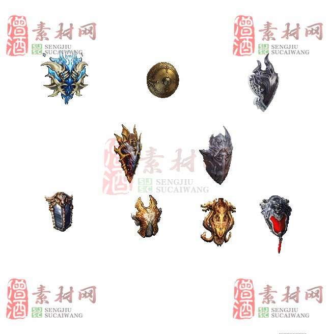 免费盾牌素材20240606A：51-1