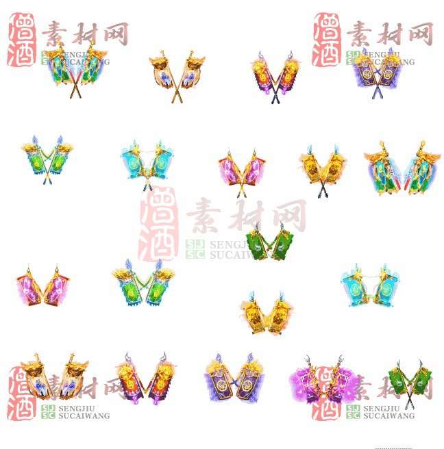 免费法宝特效素材20240607A：4-1