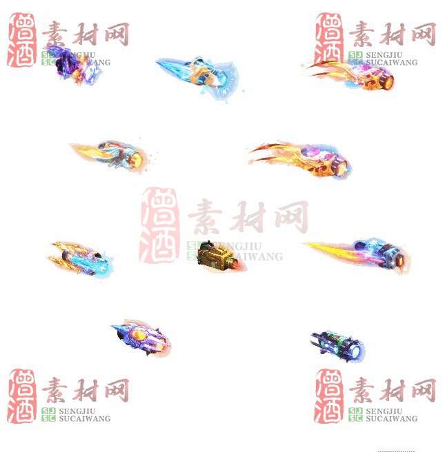 免费法宝特效素材20240607A：5-1
