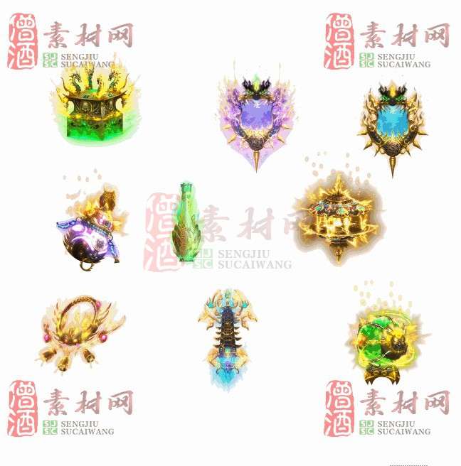 免费法宝特效素材20240607A：50-1