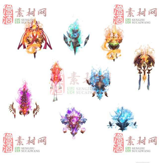 免费法宝特效素材20240607A：51-1