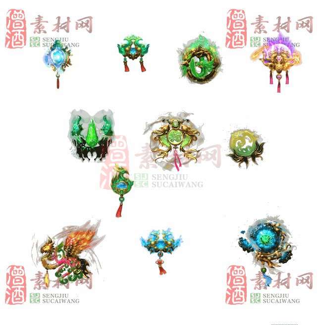 免费法宝特效素材20240607A：91-1