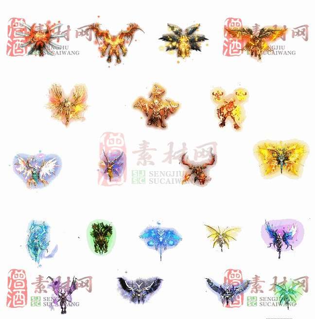 免费特效法宝素材20240607B：21-1