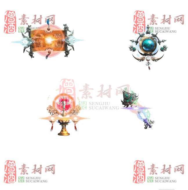 免费特效法宝素材20240607B：32-1