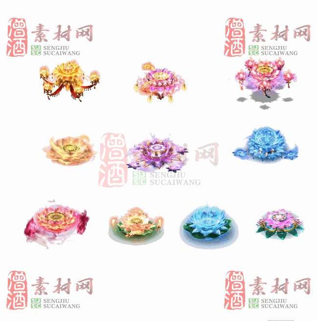 免费特效法宝素材20240607B：40-1