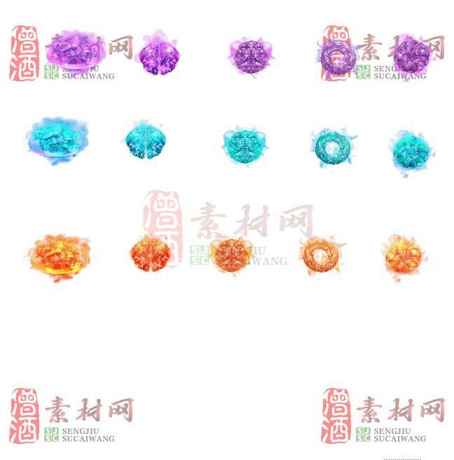 免费特效法宝素材20240607B：55-1