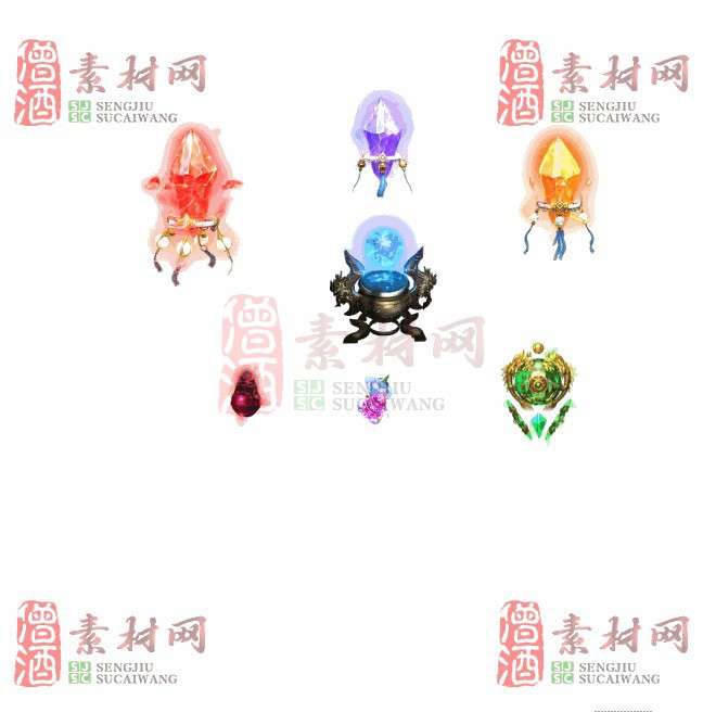 免费特效法宝素材20240607B：72-1