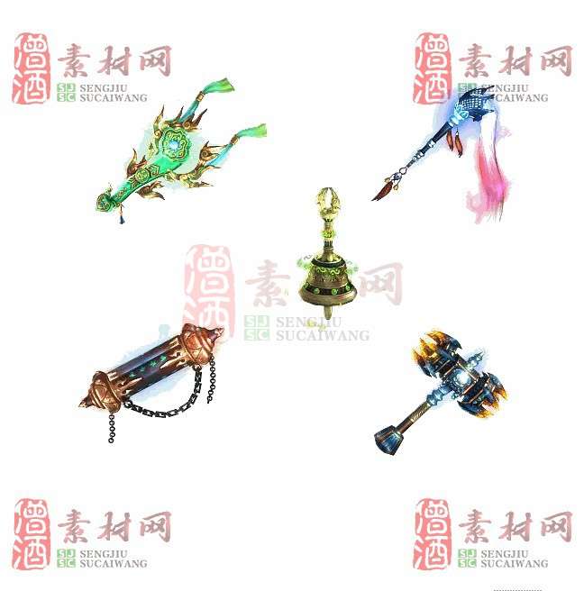 免费特效法宝素材20240607B：96-1