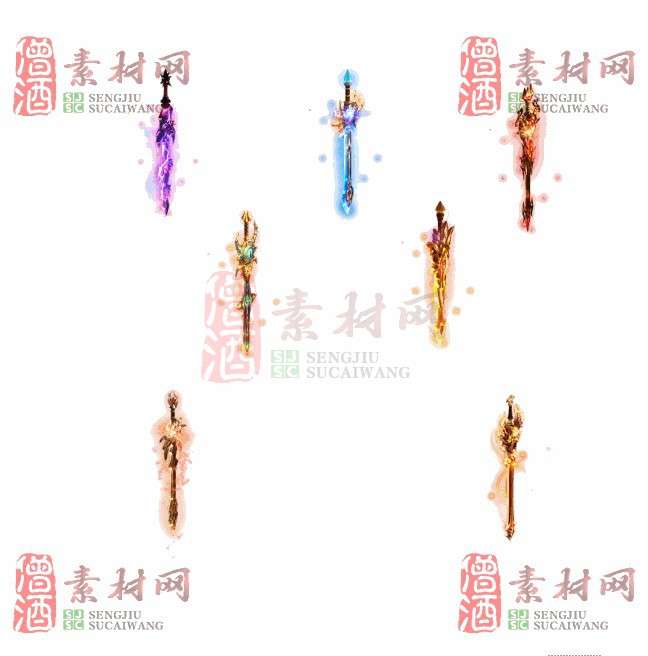免费特效法宝素材20240607B：99-1