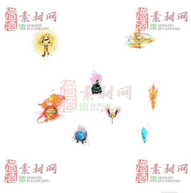 免费特效法宝素材20240608A：1-1
