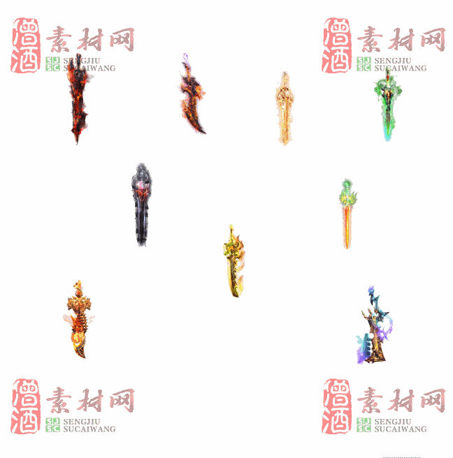 免费特效法宝素材20240608A：3-2