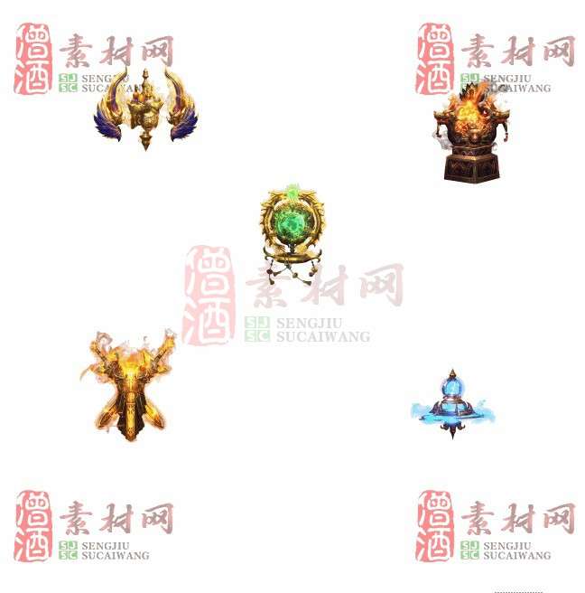免费特效法宝素材20240608A：8-1