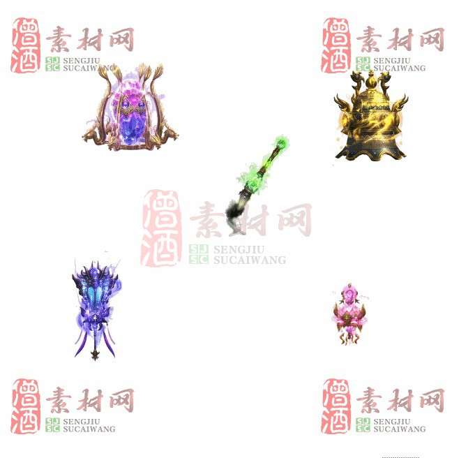 免费特效法宝素材20240608A：9-1
