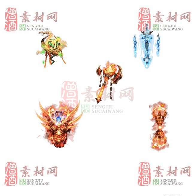 免费特效法宝素材20240608A：10-1