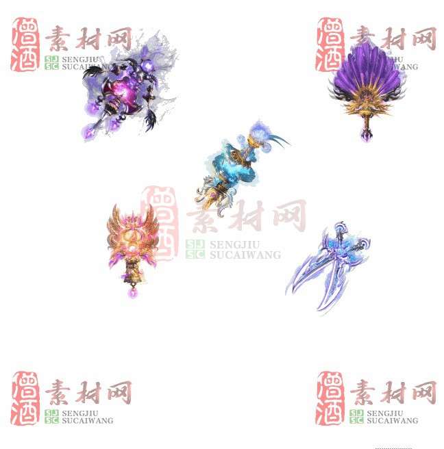 免费特效法宝素材20240608A：23-1