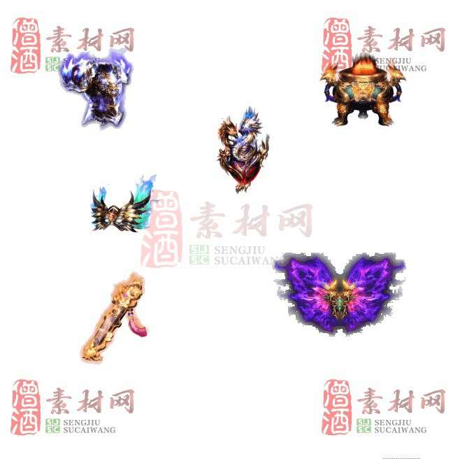免费特效法宝素材20240608A：25-1