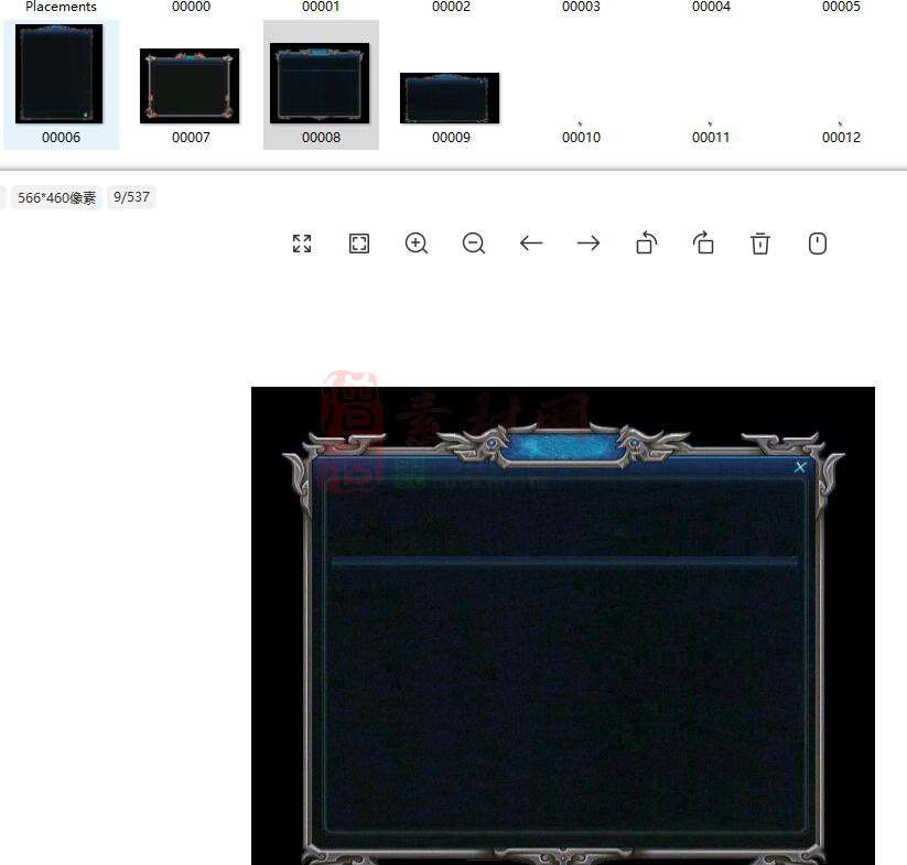 免费精美NPC界面素材20241127A：36-1